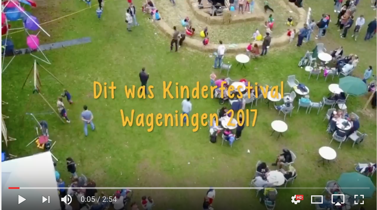 Screenshot van de Kinderfestival video-terugblik 2017